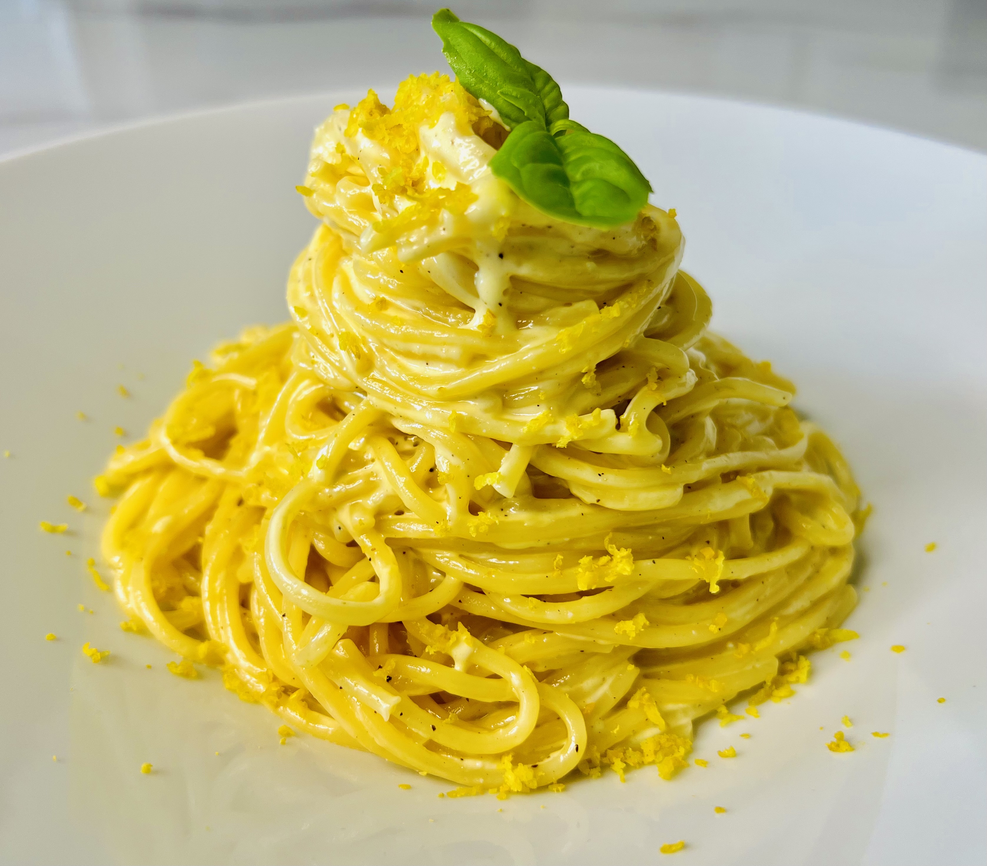 Creamy Lemon Spaghetti